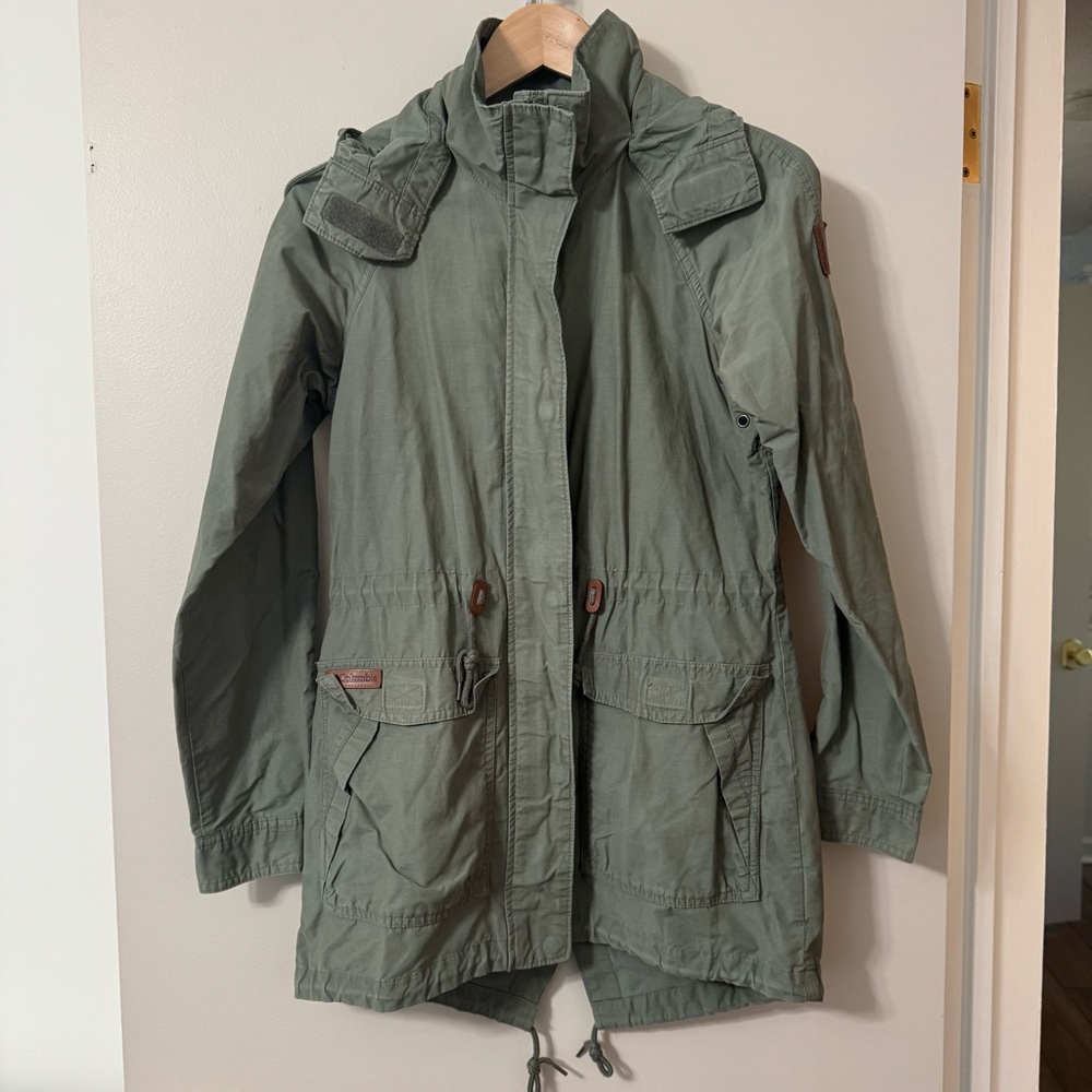 Columbia Green Utility Jacket